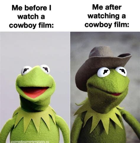 First Kermit meme with collaboration of zoomedboomertemplates.co : Kermit