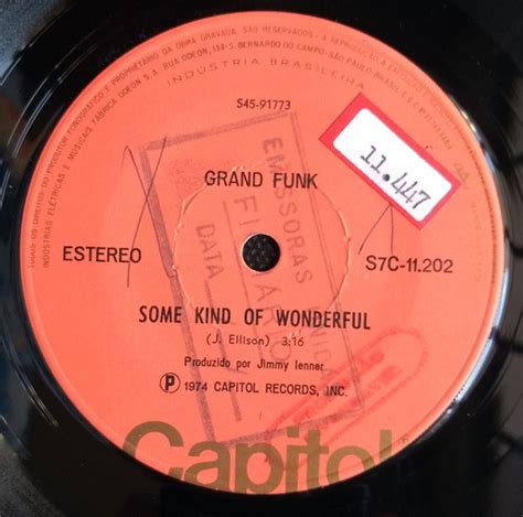 Grand Funk* - Some Kind Of Wonderful (1974, Vinyl) | Discogs