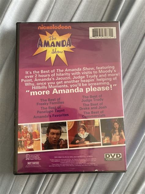 The AMANDA SHOW Best Of BRAND NEW DVD Nickelodeon Amanda Bynes OOP RARE 886470348657 | eBay