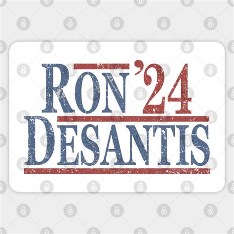 Ron DeSantis For President In 2024 - Ron Desantis 2024 - Sticker ...