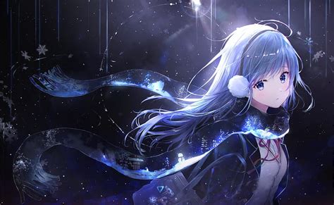 88 Wallpaper Anime Girl Blue Images & Pictures - MyWeb