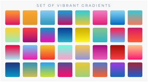 bright vibrant set of gradients background - Download Free Vector Art, Stock Graphics & Images