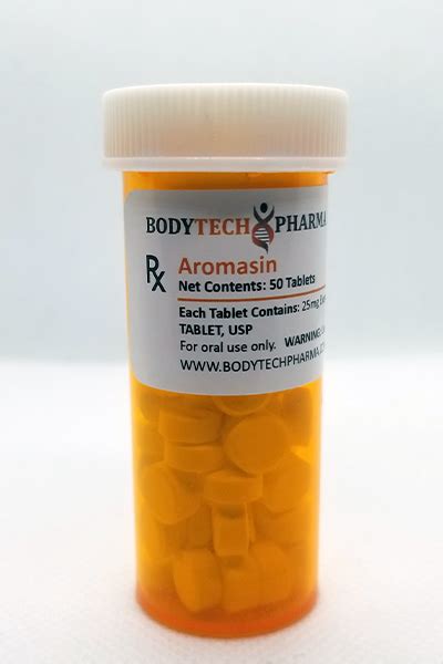 Aromasin 25mg (#540009) - Bodytech Pharma