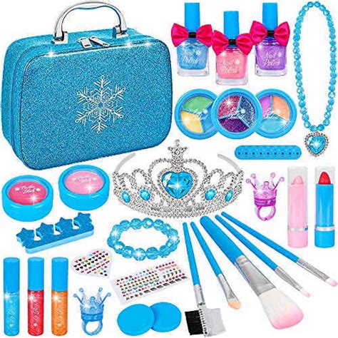 Kids Makeup Kit for Girl, 30 Pcs Real Makeup Set, Girls Toys for 3-10 ...