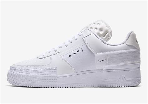 Nike Air Force 1 Type White CQ2344-101 Release Date - SBD