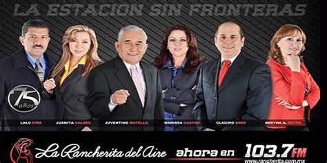 Noticieros Rancherita del Aire, 103.7 FM 580 AM | La Rancherita del Aire