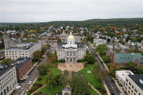 New Hampshire state capitol building in Concord New Hampshire ...