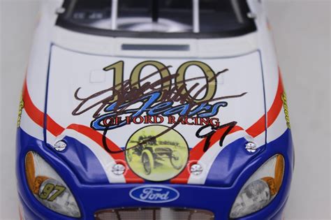 Kurt Busch Autographed #97 2001 100 Years of Ford Racing 1:24 Team ...