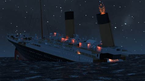 Titanic Breakup Animation - YouTube