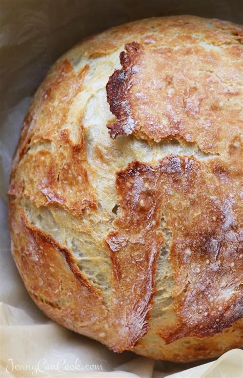 Make No Knead Bread in TWO HOURS | recipe from Jenny Jones (JennyCanCook) | Artisan bread ...