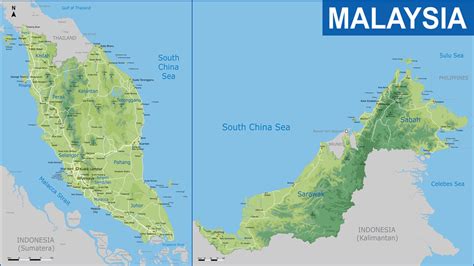 Sistem Pemerintahan Malaysia, Politik, Letak, dan Bentuk Negara