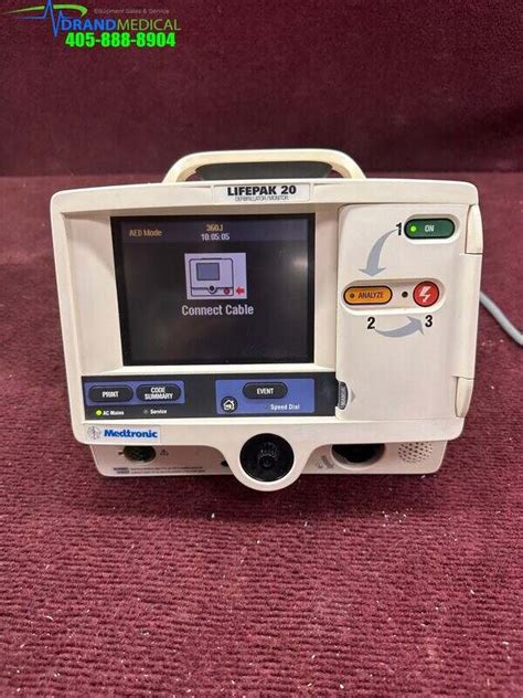 Medtronic Lifepak 20 With ECG - Medsold