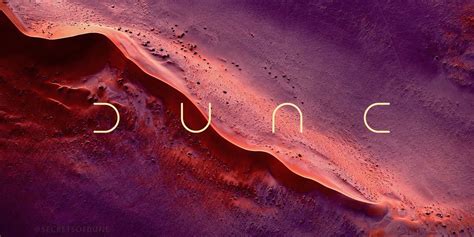 Dune Movie Logo Surfaces & Immediately Gets Recreated By Fan