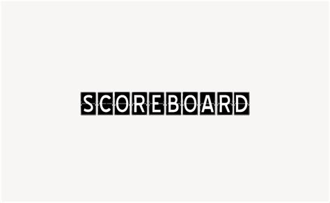 Scoreboard - Font Free [ Download Now ]