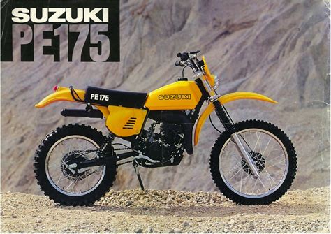 Racing Cafè: Vintage Brochures: Suzuki PE175 1978 (Usa)