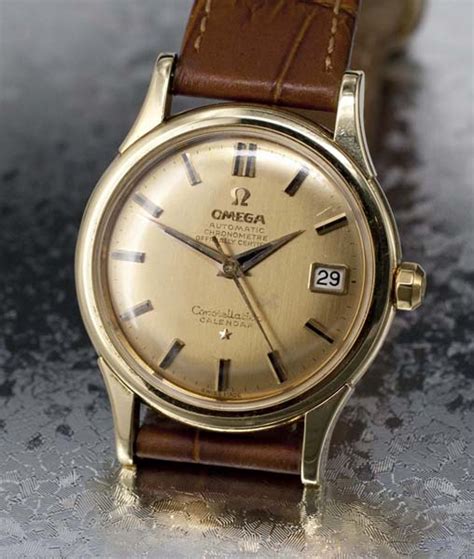 Vintage Omega Constellation 2943-sc 18k yellow gold for sale