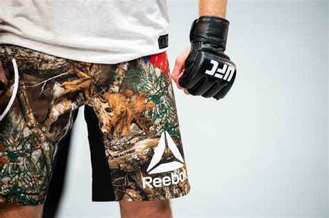 Bryce Mitchell UFC Reebok Camo Shorts | FighterXFashion.com