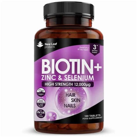 Biotin Hair Growth Vitamins 12,000mcg, 1 - Kroger