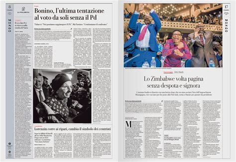 La Repubblica Newspaper Redesign on Behance