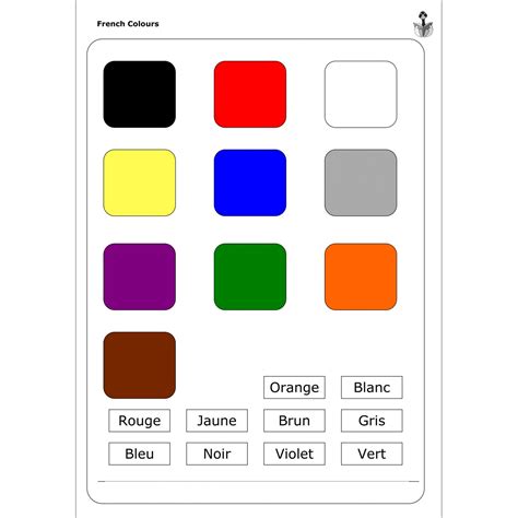 French_colours_Download | Wildgoose Education | French colors, Teaching ...