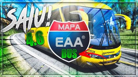 Mapa EAA BUS para o Euro Truck Simulator 2 - Lukas Gameplays