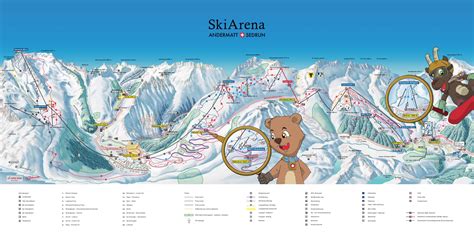 Andermatt Ski Trail Map Free Download