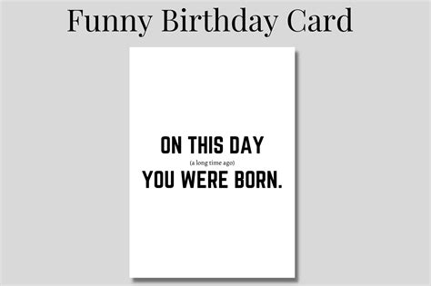 Funny Birthday Card