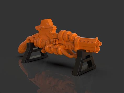 ArtStation - Stylized Sci-Fi Shotgun Sculpture | Resources