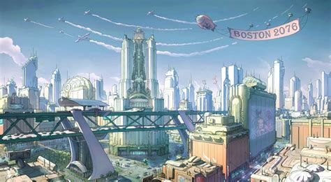 Fallout: Boston 2076, Ilya Nazarov on ArtStation at https://www ...