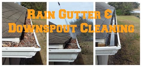 Rain Gutter & Downspout Cleaning