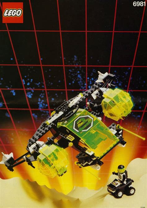 6981-1: Aerial Intruder | Classic lego, Lego space sets, Blacktron
