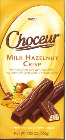 Choceur Milk Hazelnut Crisp Chocolate Bar Reviews 2019