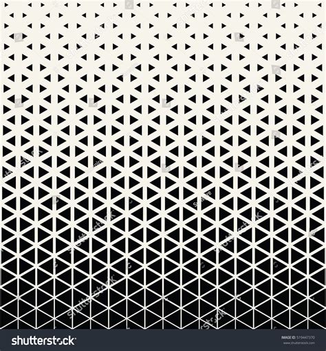 Abstract geometric black and white graphic design print halftone ...