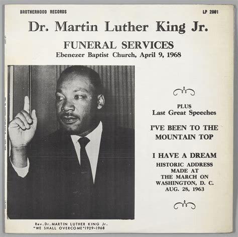 Dr. Martin Luther King Jr. Funeral Services | Smithsonian Institution