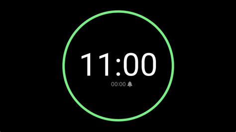 11 Minute Countdown Timer with Alarm / iPhone Timer Style - YouTube