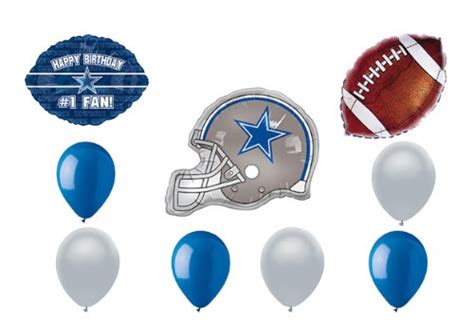 Buy Dallas Cowboys Football Birthday Party Balloons Decorations ...