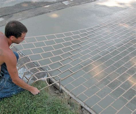 Improve Your Outcome with Concrete Stencils - Concrete Decor | Paint concrete patio, Diy ...