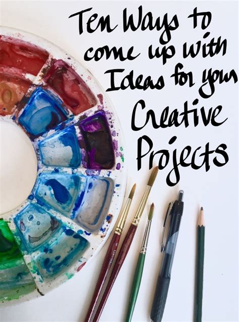 10 ways to find inspiration for your creative projects