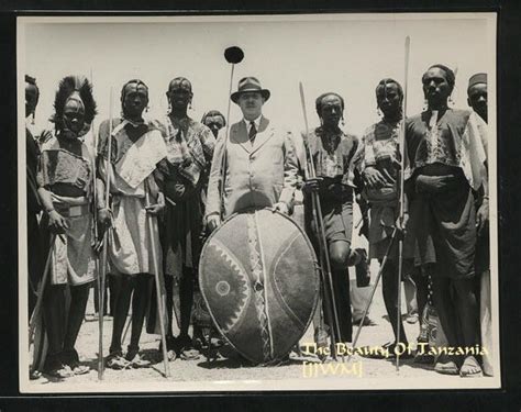 THE BEAUTY OF TANZANIA: CHIEF MKWAWA SKULL RETURN JUNE 1954