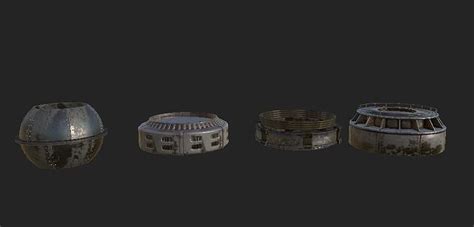 3D model Metal Dome VR / AR / low-poly | CGTrader