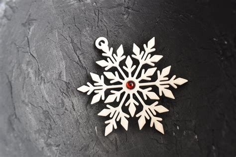 3D Printed set of 2christmas Snowflake Ornament Christmas Tree ...