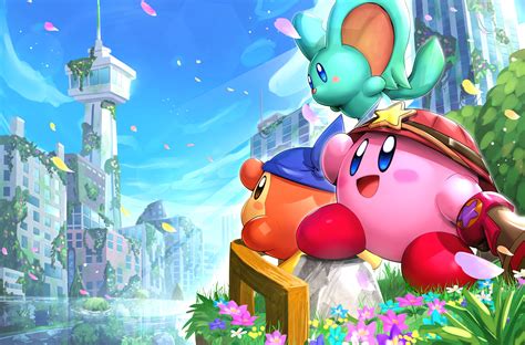 Kirby And The Forgotten Land Wallpaper