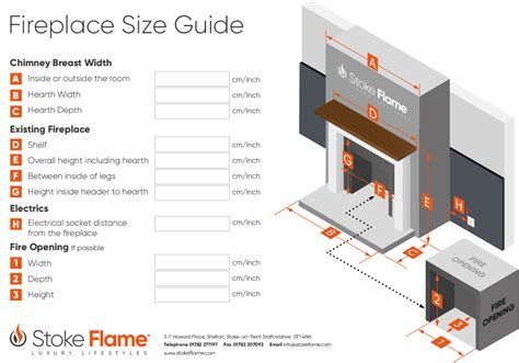 Fireplace Size Guide | Stoke Flame