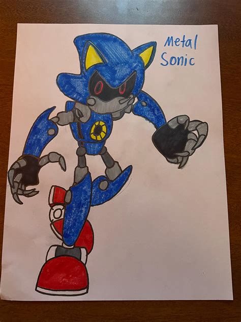 Sonic Boom Metal Sonic by Muthoni16 on DeviantArt