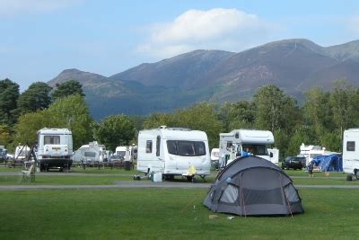 » Camping at Derwent Water, Keswick – the Lake District