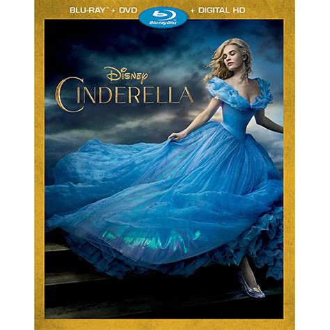 Cinderella (2015) (Blu-ray + DVD + Digital HD) - Walmart.com - Walmart.com