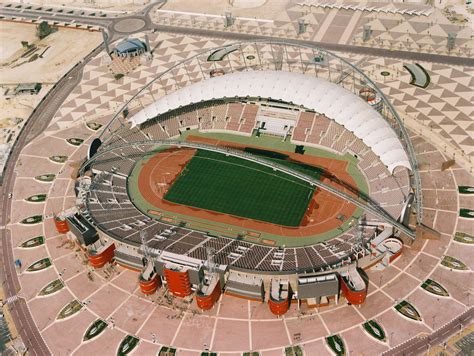 The 40,000-seat Khalifa Stadium in Doha, Qatar was the central venue for the 2006 Asian Games ...