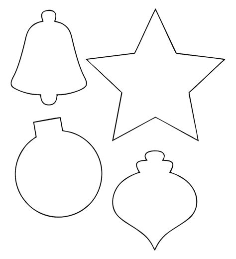 10 Best Christmas Tree Ornament Patterns Printable PDF for Free at Printablee