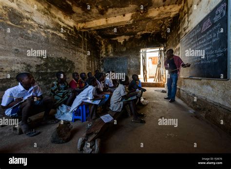 A rural school, Angola, Africa Stock Photo - Alamy