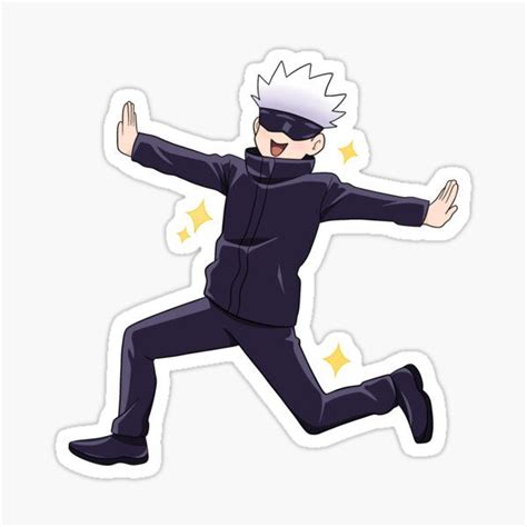 Satoru Gojo Stickers | Redbubble | Anime stickers, Cute laptop stickers ...